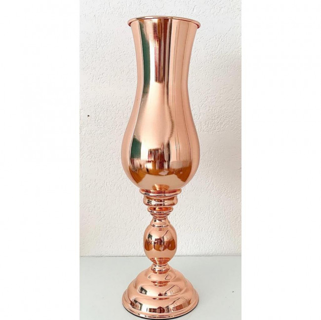 VASO TAÇA ROSÉ GOLD METAL-M