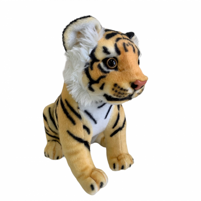 TIGRE BRANCO BABY EM PELUCIA