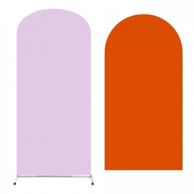 CAPA  ROMANO 60 CM  LARANJA/ LILAS