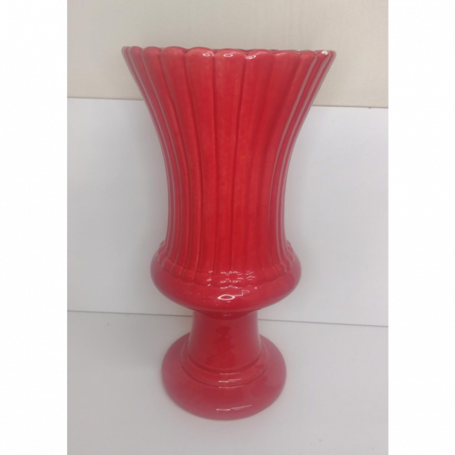 Vaso Lírios vermelho M