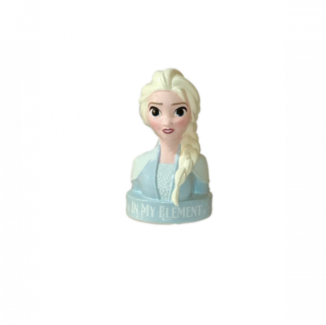 ELSA FROZEN CERÂMICA AZUL E BRANCA (C 12 CM | L 10 CM | A 21 CM)