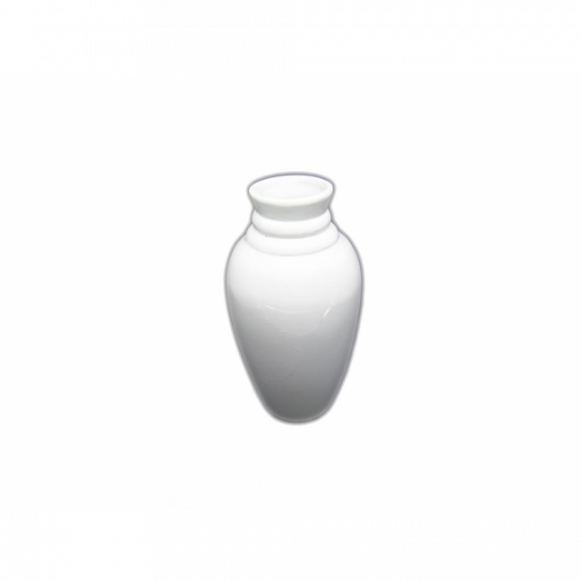 VASO COLUNA CERÂMICA BRANCO (D 6 CM | A 23 CM)