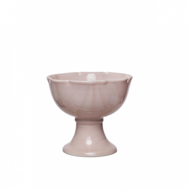 LINHA ROSÉ TAÇA ITALIANA PORCELANA PEQUENO (D 14 CM | A 13 CM)