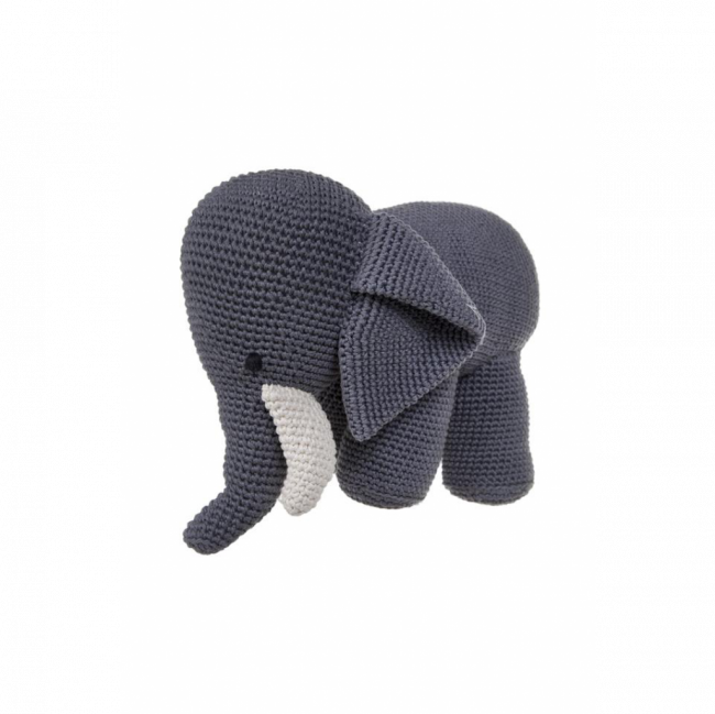 ELEFANTE CROCHET TAM G (C 31 CM | L 10 CM | A 23 CM)