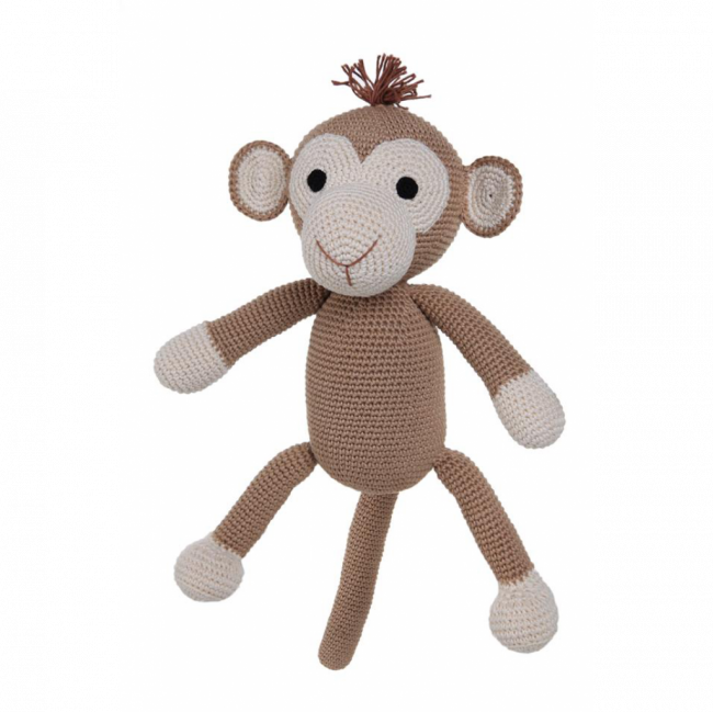 MACACO CROCHET TAM M (C 8 CM | L 8 CM | A 33 CM)