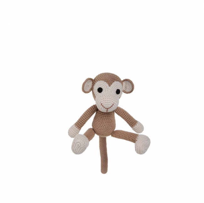 MACACO CROCHET TAM P (C 8 CM | L 8 CM | A 23 CM)