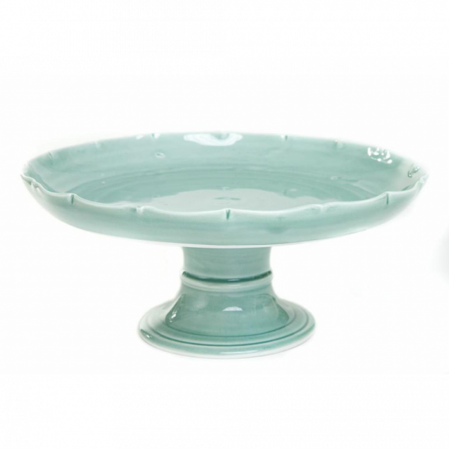 LINHA VERDE CELADON FRUTEIRA ITALIANA PORCELANA GIGANTE (D 40 CM | A 18 CM)