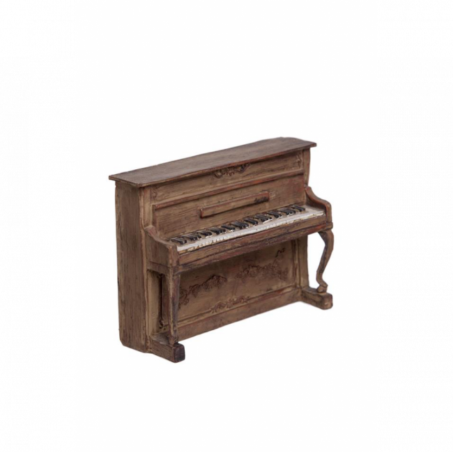INSTRUMENTOS MUSICAIS PIANO MADEIRA MARROM