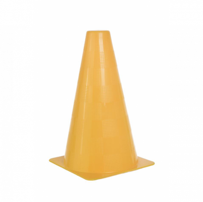 CONE AMARELO PEQUENO (C 14 CM | L 14 CM | A 23 CM)