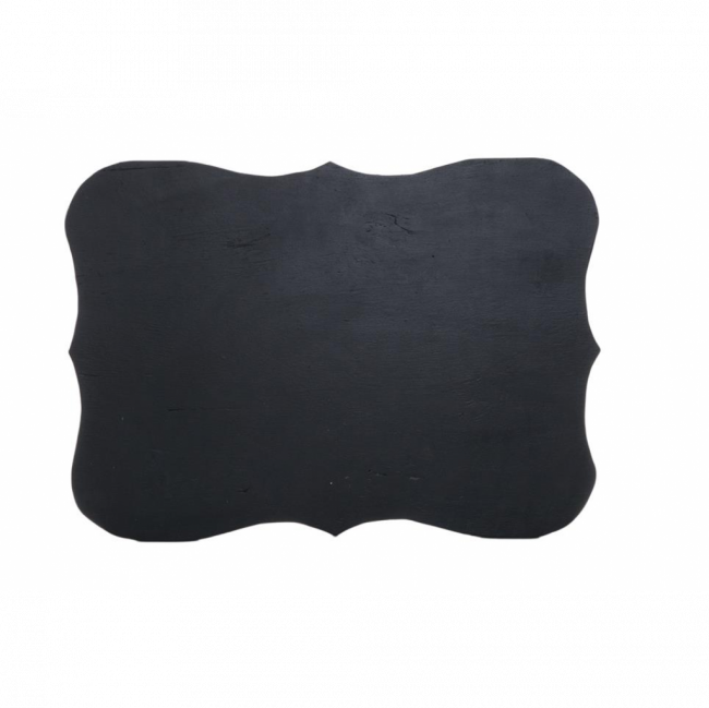 LOUSA BORDA IRREGULAR PRETA TAM G (C 70 CM | L 1 CM | A 50 CM)