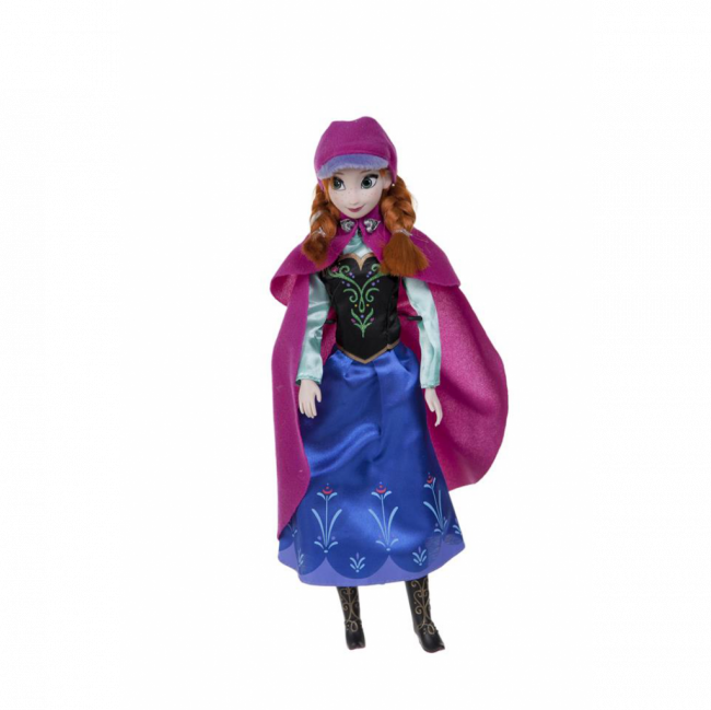 ANNA BARBIE FROZEN AZUL E ROXA (C 8 CM | L 5 CM | A 30 CM)