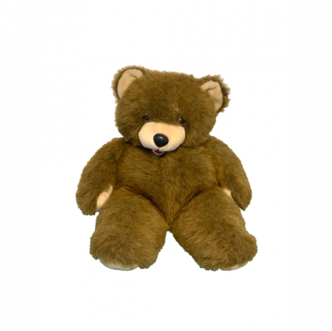 URSO FELPUDO PELÚCIA MARROM (C 32 CM | L 28 CM | A 39 CM)