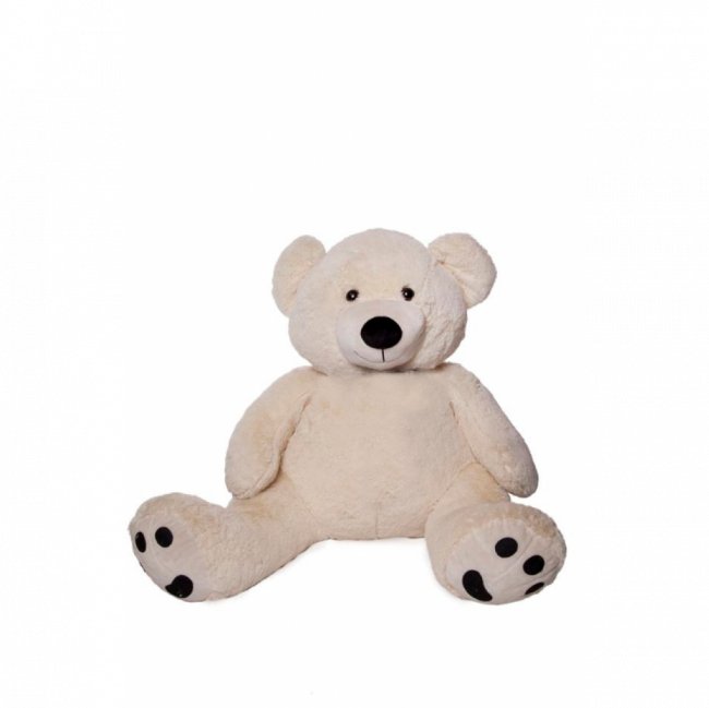 URSO GIGANTE PELÚCIA OFF WHITE (D 0,65 M | A 1,00 M)