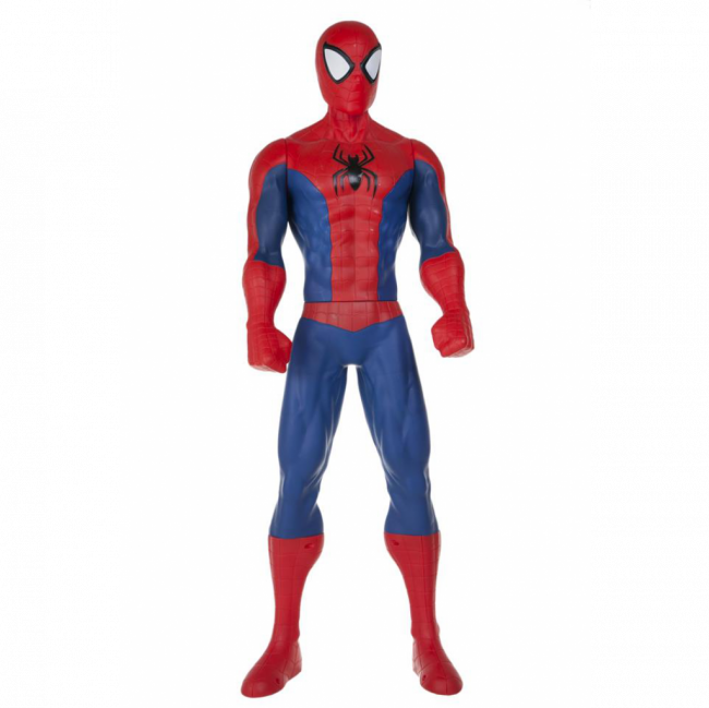 BONECO HOMEM ARANHA BRINQUEDO VERMELHO E AZUL GRANDE (C 29 CM | L 10 CM | A 80 CM)