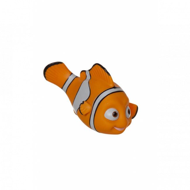 BONECO NEMO FILME PROCURANDO DORY VINIL DISNEY LARANJA E BRANCO (C 14 CM | L 8 CM | A 10 CM)