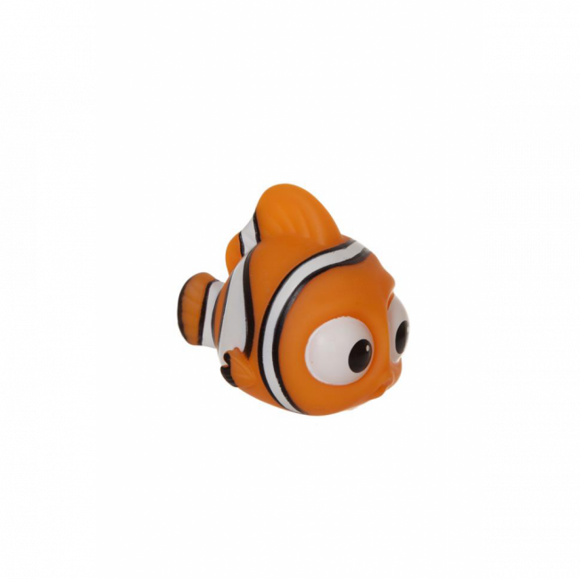 BONECO NEMO FILME PROCURANDO DORY BORRACHA DISNEY LARANJA EBRANCO (C 7 CM | L 5 CM | A 6 CM)