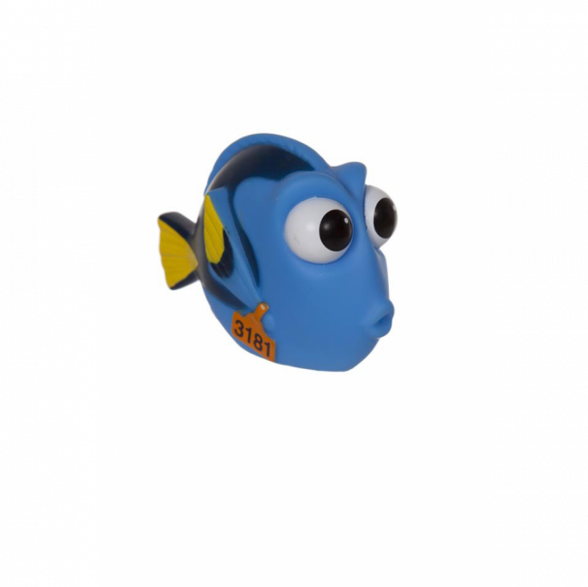 BONECA DORY FILME PROCURANDO DORY BORRACHA DISNEY AZUL EAMARELA (C 10 CM | L 4 CM | A 7 CM)