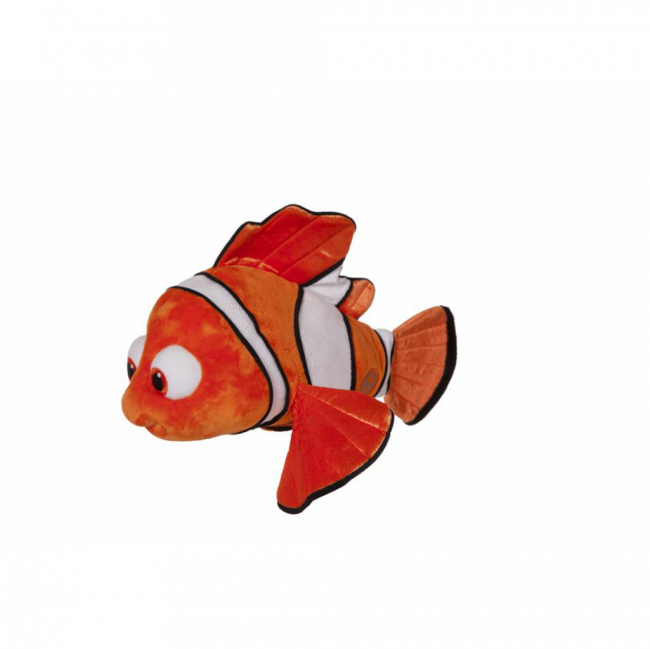 BONECO NEMO FILME PROCURANDO DORY PELÚCIA LARANJA E BRANCO (C 43 CM | L 17 CM | A 20 CM)