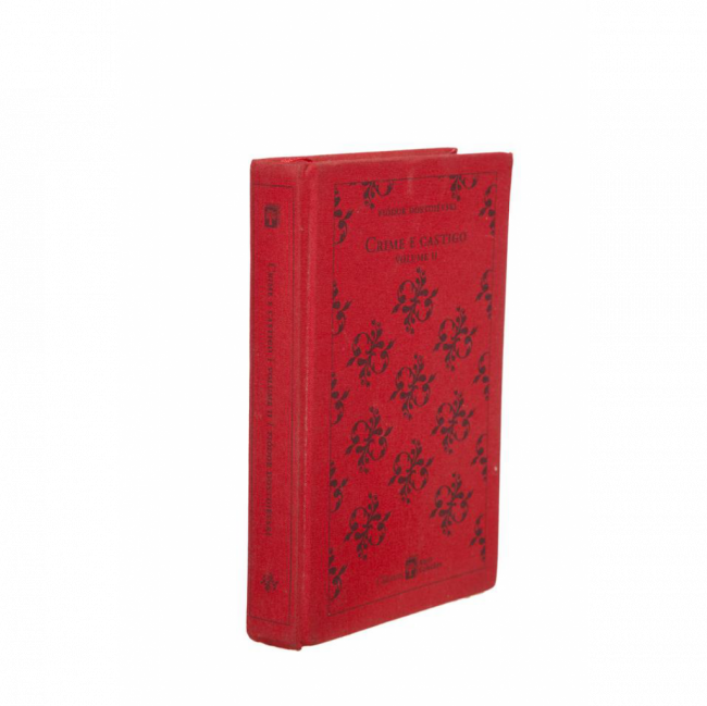 LIVRO VERMELHO CRIME E CASTIGO - VOLUME II (C 14 CM | L 3 CM | A 20 CM)