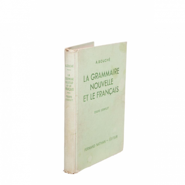 LIVRO VERDE CLARO LA GRAMMAIRE NOUVELLE ET LE FRANÇAIS (C 14 CM | L 2 CM | A 21 CM)