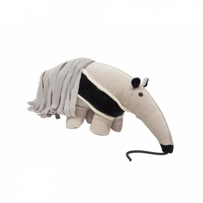 TAMANDUA BANDEIRA PELÚCIA CINZA TAM G