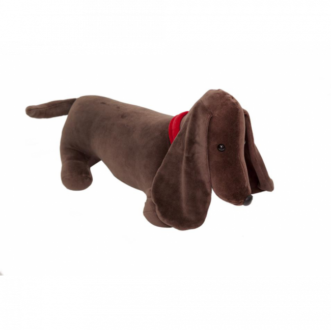 CACHORRO BASSET HOUND PELÚCIA MARROM (C 56 CM | L 22 CM | A 28 CM)