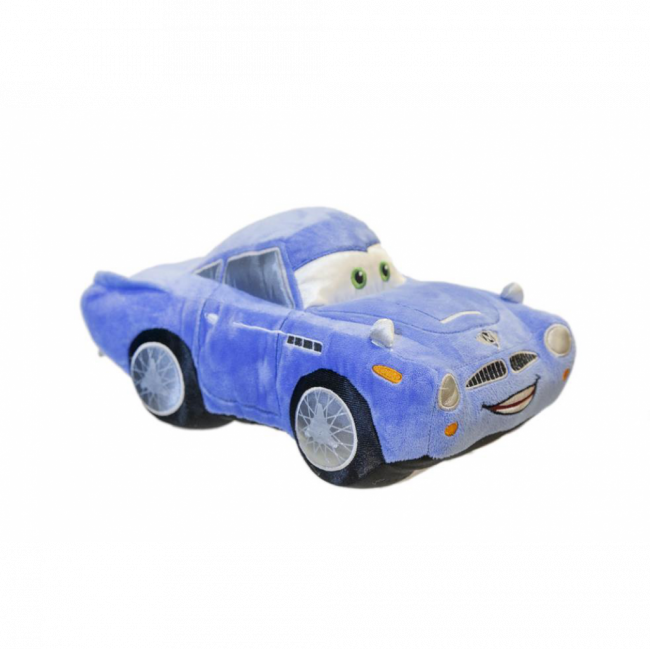 LINHA CARS FINN MCMISSIL PELÚCIA DISNEY AZUL HORTÊNSIA (C 34 CM | L 17 CM | A 16 CM)