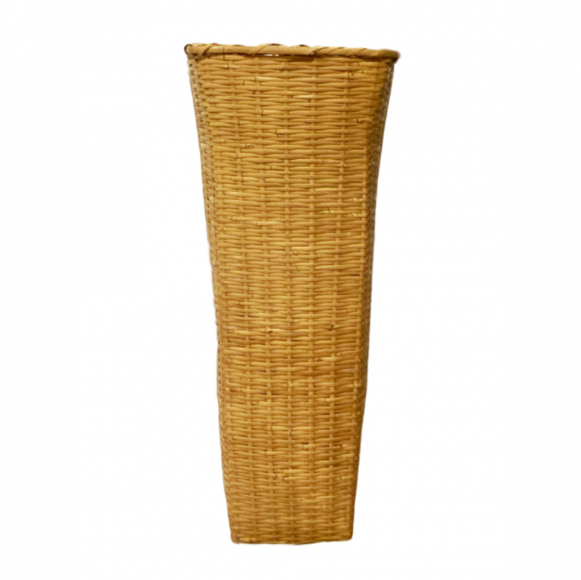 CESTA QUADRADA BAMBU BEGE TAM G (C 47 CM | L 47 CM | A 1,10 M)