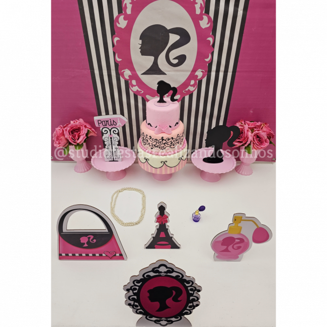 KIT DE MESA BARBIE 1