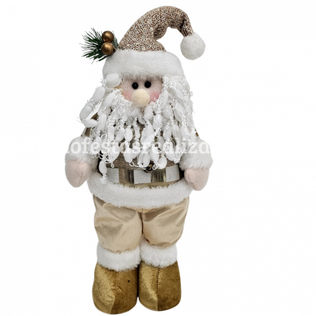 BONECO M PAPAI NOEL DOURADO NATAL 3