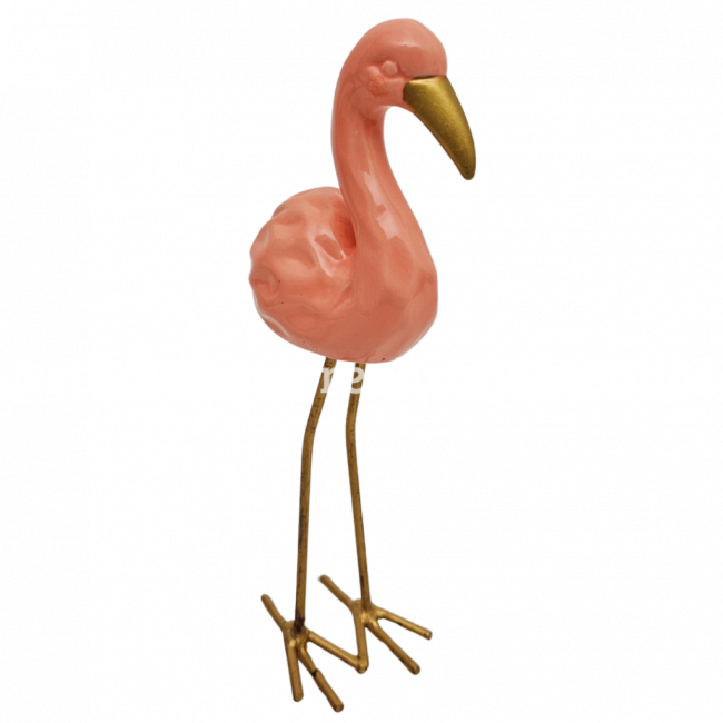 FLAMINGO CERÂMICA M COM PERNAS