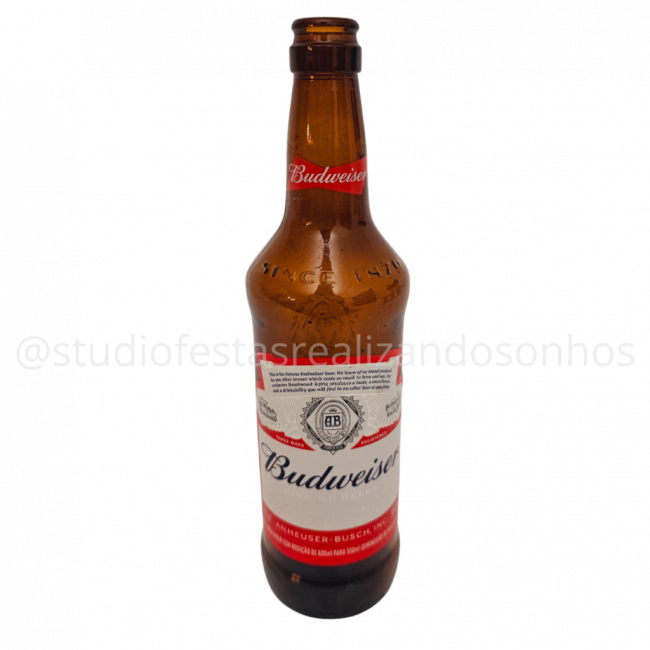 GARRAFA DE CERVEJA BUDWEISER