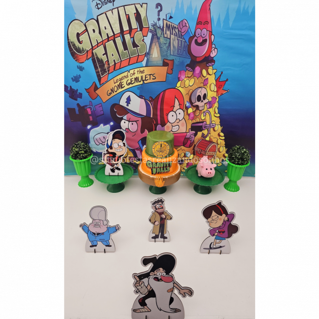 KIT DE MESA GRAVITY FALLS 1