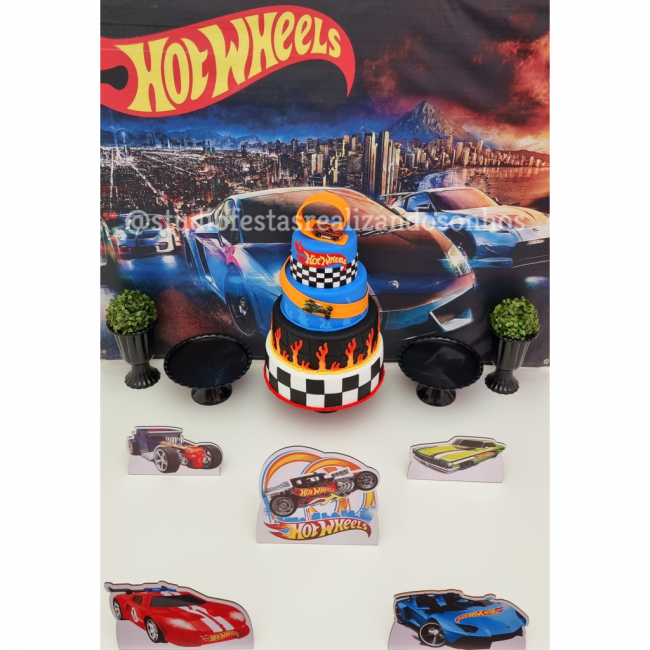 KIT DE MESA HOTWHEELS 2