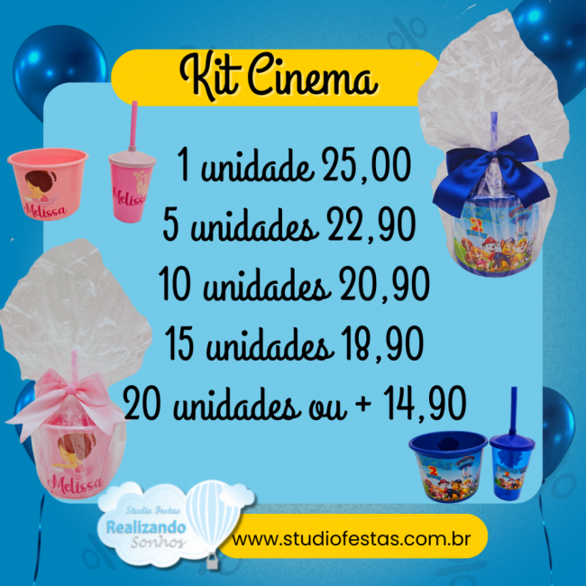 KIT CINEMA PATRULHA CANINA