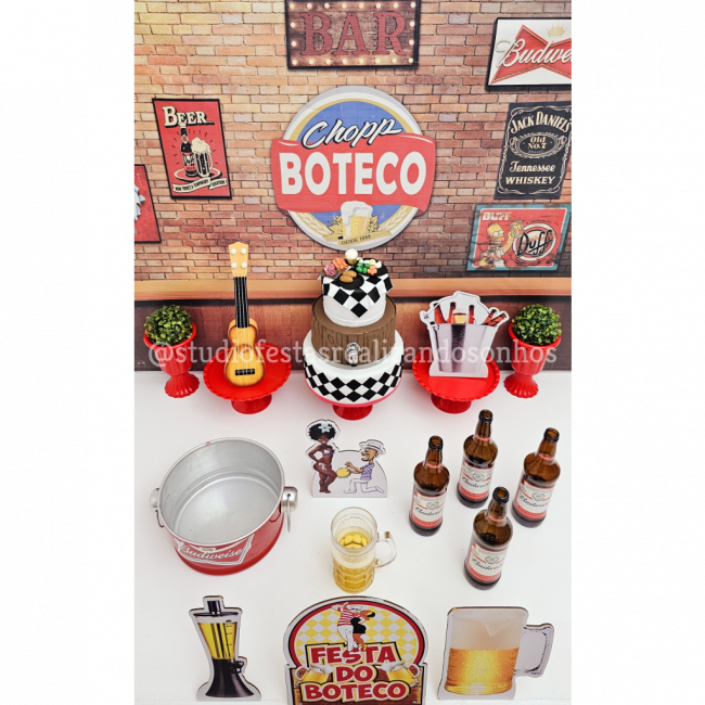 KIT DE MESA BOTECO 2