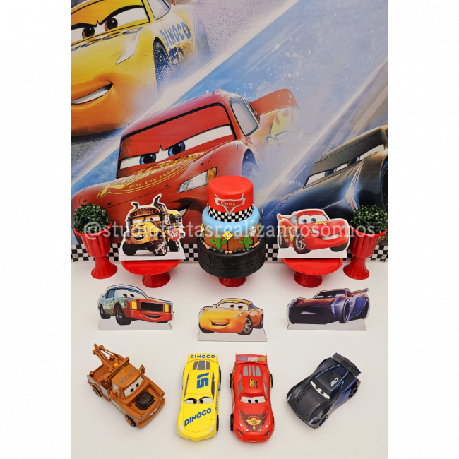 KIT DE MESA CARROS 2