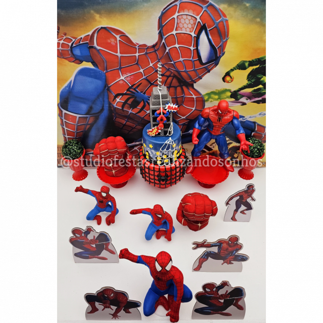 KIT DE MESA HOMEM ARANHA 4