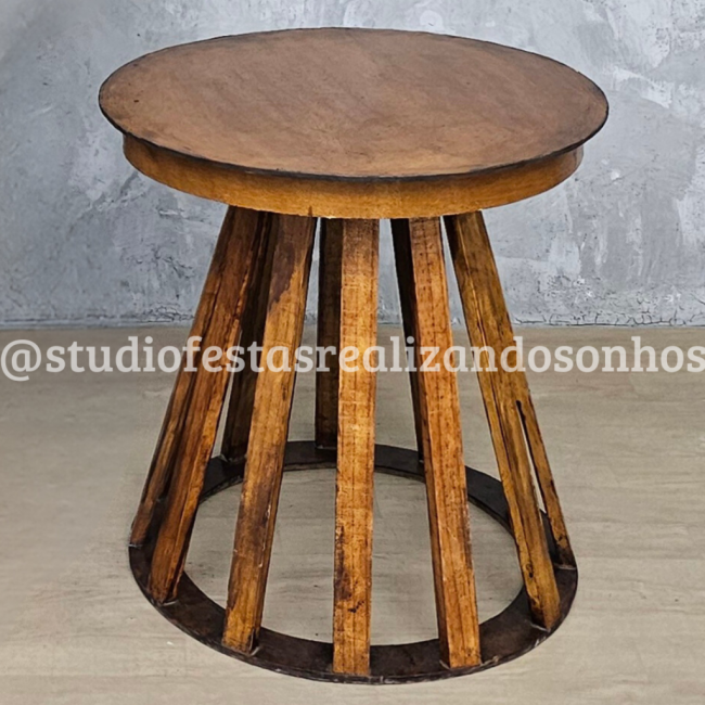 MESA CONE RUSTICA M