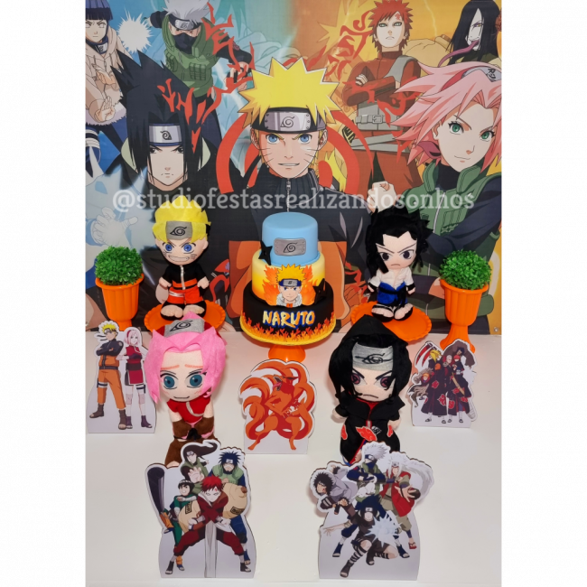 KIT DE MESA NARUTO 2