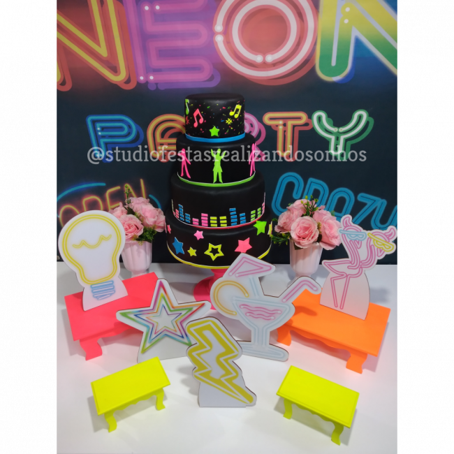 KIT DE MESA NEON 1