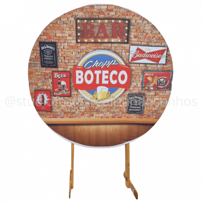 PAINEL REDONDO BOTECO 1 (TECIDO)