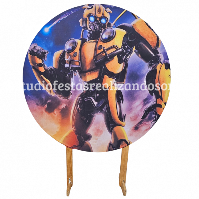 PAINEL REDONDO BUMBLEBEE TRANSFORMERS 1