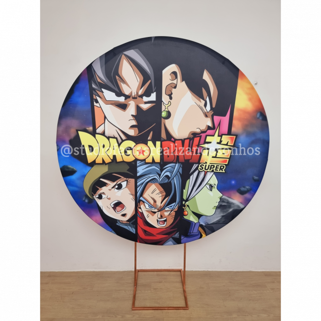 PAINEL REDONDO DRAGON BALL 1