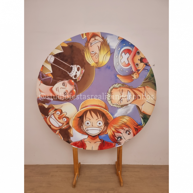 PAINEL REDONDO ONE PIECE 1