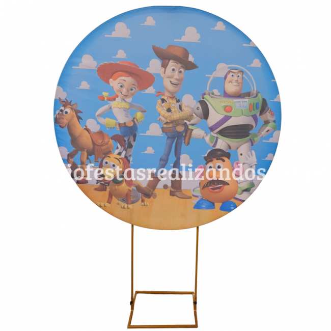 PAINEL REDONDO TOY STORY 2