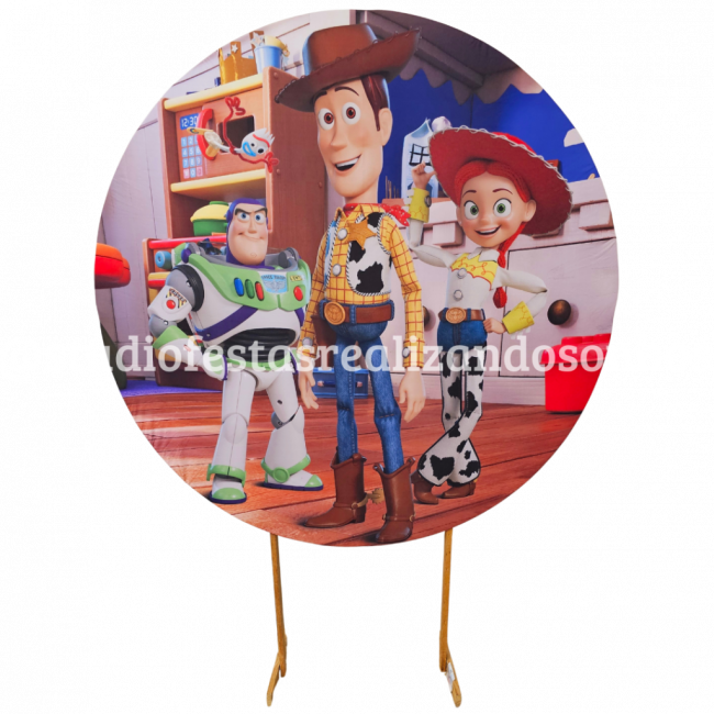 PAINEL REDONDO TOY STORY 3