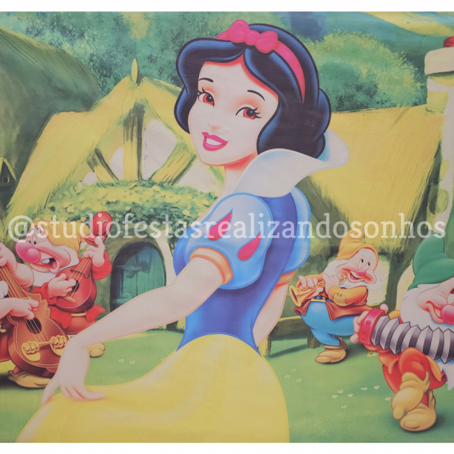 PAINEL RETANGULAR BRANCA DE NEVE 1