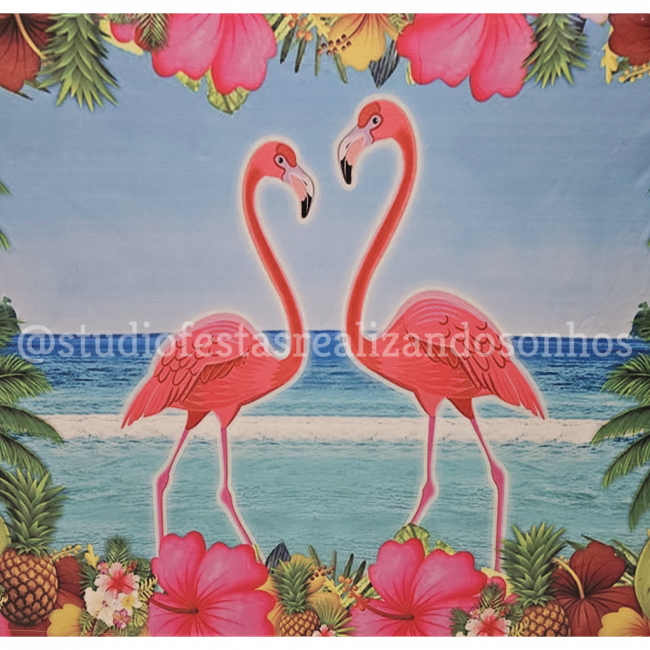 PAINEL RETANGULAR FLAMINGO 2