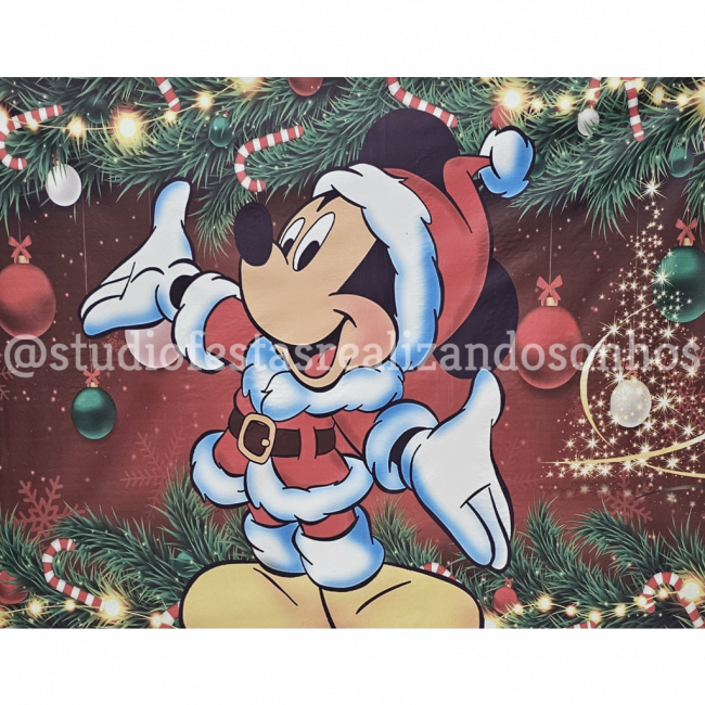 PAINEL RETANGULAR MICKEY NATAL